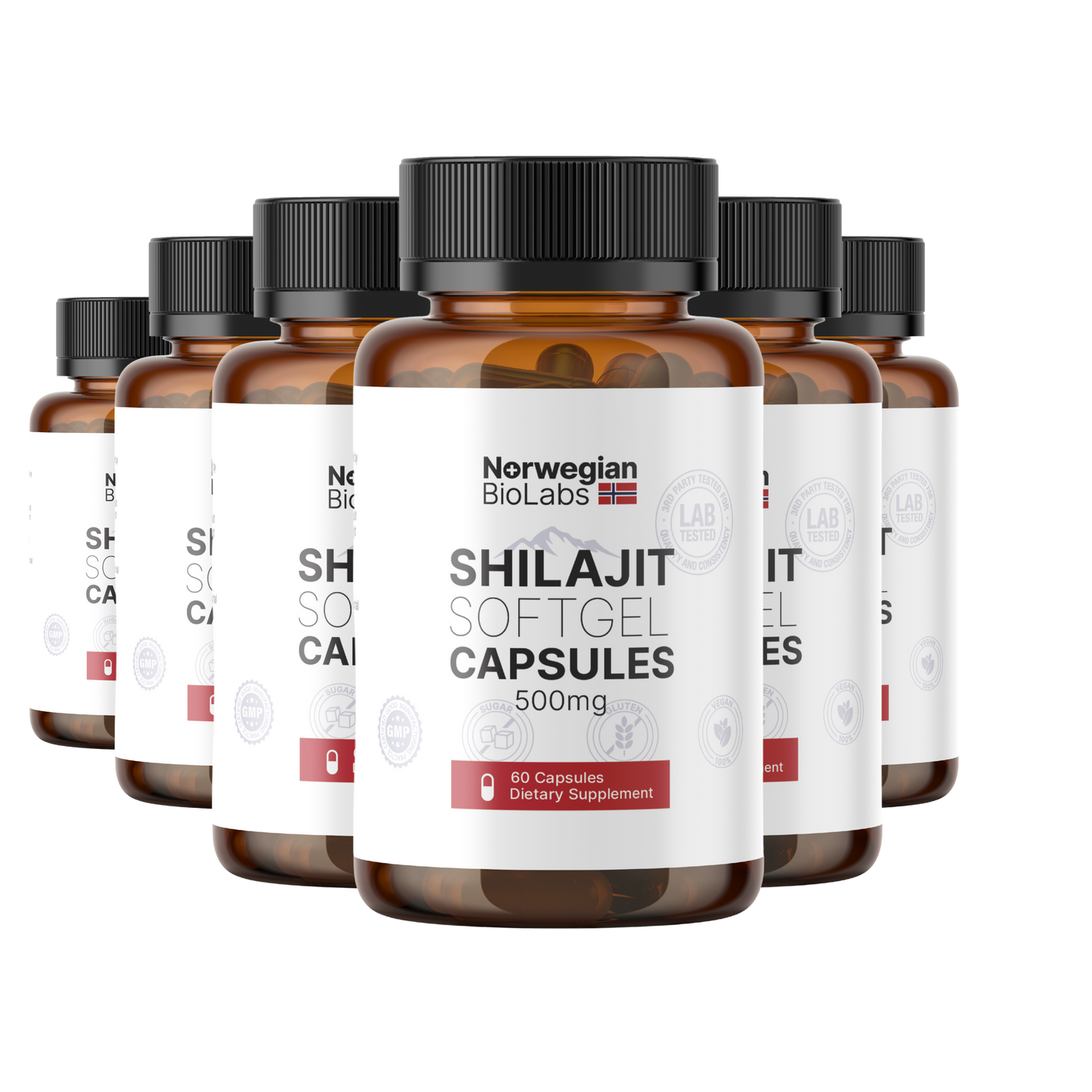 6x Shilajit SoftGel Capsules