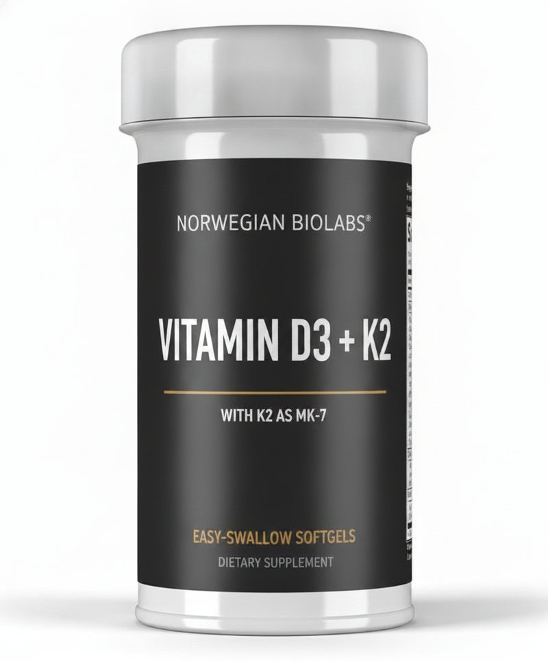 Vitamin D3 + K2 supplement
